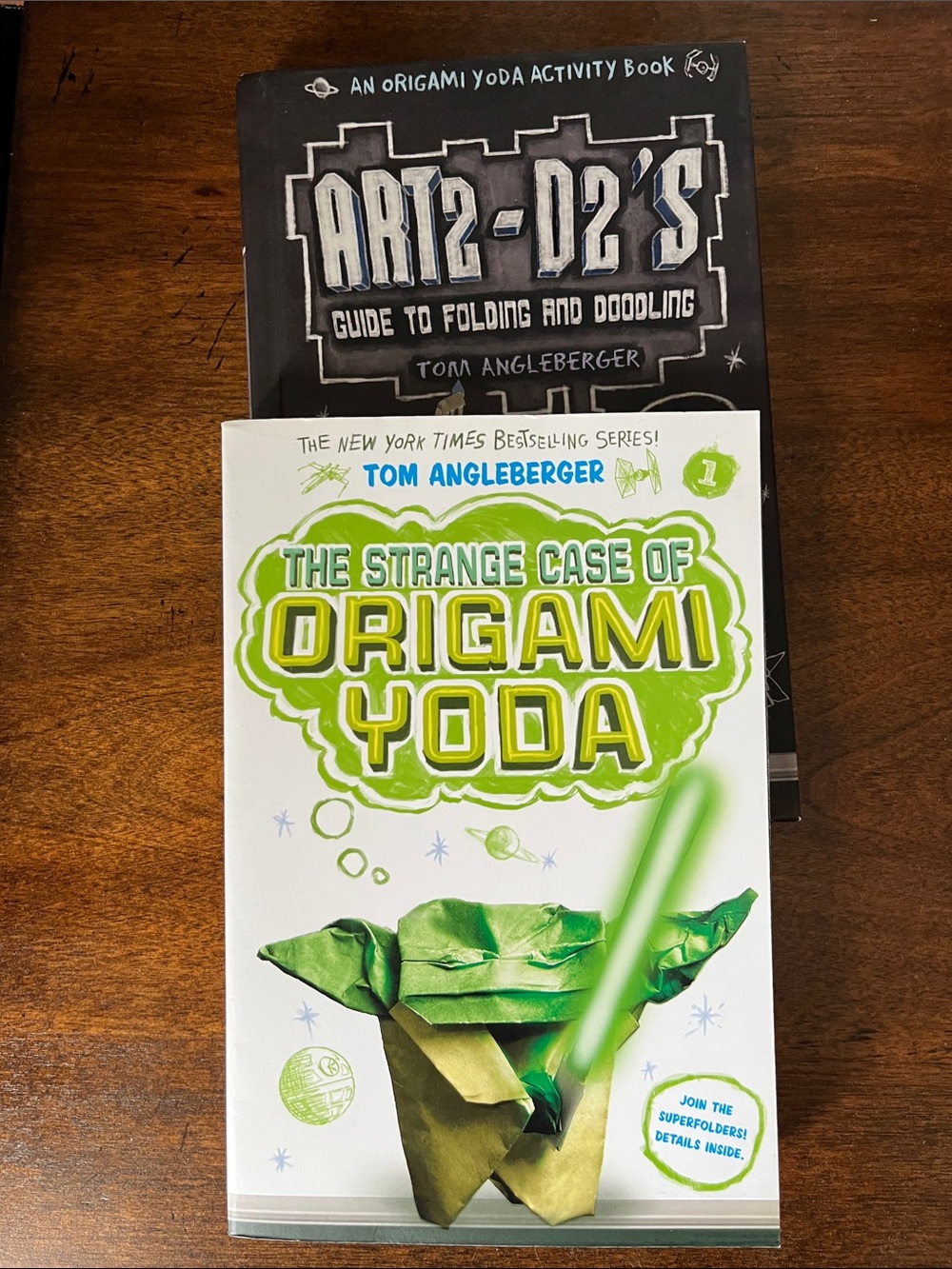 The Strange Case of Origami Yoda and ART2-D2’s Guide to folding and doodling
